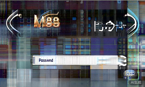 Tampilan antarmuka login pada aplikasi resmi M88 Mobile yang diinstal di smartphone